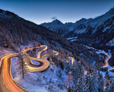Maloja rush hour
