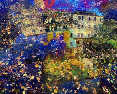 Autumn pond