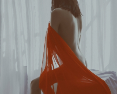 Red yarn