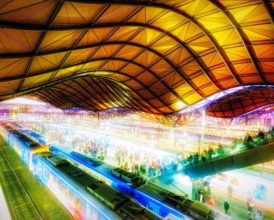 Platforms 9 & 10