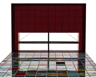 multicolored facade