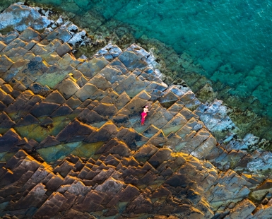 Mermaid on the rock